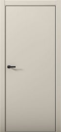 Изображение товара Межкомнатная дверь с экошпоном Aurum Doors Паладий Pd 1 Силк Грей Black Edition