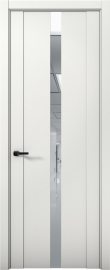 Изображение товара Межкомнатная дверь с экошпоном Aurum Doors Кобальт Co 08 Милк Зеркало