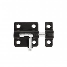 Изображение товара Шпингалет мебельный металлический SPD40х30 BL черный