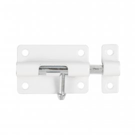 Изображение товара Шпингалет мебельный металлический SPD60х30 WH белый