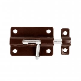 Изображение товара Шпингалет мебельный металлический SPD60х30 BR коричневый