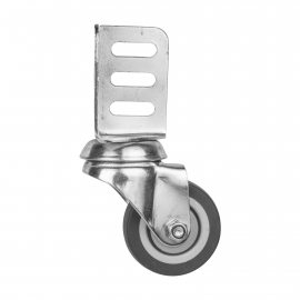 Изображение товара Опора колесная с угловой площадкой WL/B-50R/40kg резина