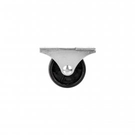 Изображение товара Опора колесная прямоходная WL/R-40P/50 kg BL пластик черный