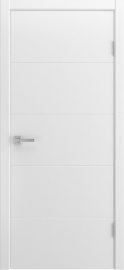 Изображение товара Межкомнатная эмалированная дверь Liga Arte Barocco белая глухая
