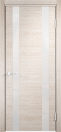 Изображение товара Межкомнатная дверь с эко шпоном Casaporte Турин 06 Дуб бежевый вералинга остекленная