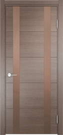 Изображение товара Межкомнатная дверь с эко шпоном Casaporte Турин 06 Дуб фремонт вералинга остекленная