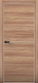 Изображение товара Межкомнатная дверь с экошпоном Aurum Doors Плутоний Pu 2 Дуб Натуральный Al White