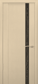 Изображение товара Межкомнатная ульяновская дверь Дворецкий Диамант 1 выбеленый дуб остекленная