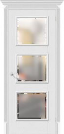 Изображение товара Межкомнатная дверь с эко шпоном el`PORTA Классико-17.3 Virgin остекленная