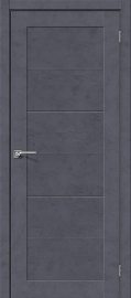 Изображение товара Межкомнатная дверь с эко шпоном el`PORTA Легно-21 Graphite Art глухая