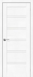 Изображение товара Межкомнатная дверь с эко шпоном el`PORTA Легно-28 White Softwood остекленная