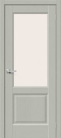 Изображение товара Межкомнатная дверь Браво Неоклассик-33 Grey Wood остекленная (ст. Magic Fog)