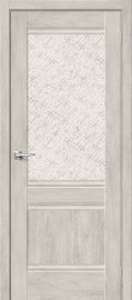 Изображение товара Межкомнатная дверь с эко шпоном Прима-3.1 Chalet Provence остекленная
