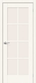 Изображение товара Межкомнатная дверь MR.WOOD Прима-11.1 White Wood остекленная