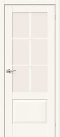 Изображение товара Межкомнатная дверь MR.WOOD Прима-13.0.1 White Wood остекленная