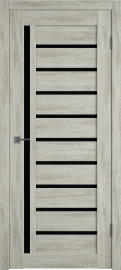 Изображение товара Межкомнатная дверь VFD (ВФД) Atum 11 Lin Vellum Black Gloss