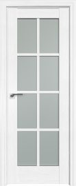 Изображение товара Межкомнатная дверь с эко шпоном Profildoors Пекан Белый 101Х ст.матовое