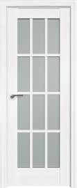 Изображение товара Межкомнатная дверь с эко шпоном Profildoors Пекан Белый 102Х ст.матовое