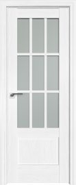 Изображение товара Межкомнатная дверь с эко шпоном Profildoors Пекан Белый 104Х  ст.матовое