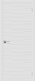 Изображение товара Межкомнатная эмалированная дверь Браво Граффити-1 К-23 (Белый) глухая
