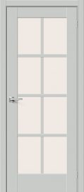 Изображение товара Межкомнатная дверь MR.WOOD Прима-11.1 Grey Matt остекленная