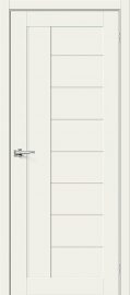 Изображение товара Межкомнатная ламинированная дверь Браво-29 White Mix остекленная
