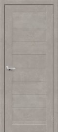 Изображение товара Межкомнатная ламинированная дверь Браво-21 gris beton глухая