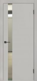 Изображение товара Межкомнатная дверь с эко шпоном Luxor ДП-46 Gray Silk