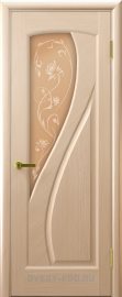 Изображение товара Межкомнатная ульяновская дверь Regidoors Мария белёный дуб остекленная