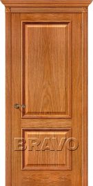 Изображение товара Межкомнатная шпонированная дверь Белорусские двери Шервуд Д-10 (Золотой Дуб) глухая