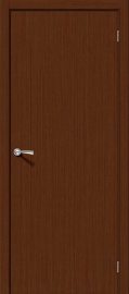 Изображение товара Межкомнатная шпонированная дверь Браво Соло-0.V Ф-17 (Шоколад) глухая