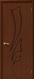 Изображение товара Межкомнатная дверь шпон файн-лайн Браво Эксклюзив Ф-17 (Шоколад) глухая