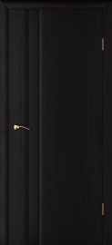 Изображение товара Межкомнатная ульяновская дверь Текона Страто 01 Черный дуб остекленная