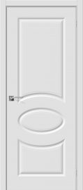 Изображение товара Межкомнатная дверь с ПВХ-пленкой Браво Скинни-20 П-23 (Белый) глухая