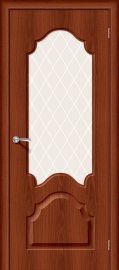 Изображение товара Межкомнатная дверь с ПВХ-пленкой Браво Скинни-33 Italiano Vero остекленная