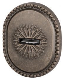 Изображение товара Накладка на сувальдный замок ESC.S-auto.CL/OV (PS-DEC CL) AS-9 античное серебро