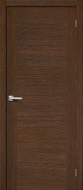 Изображение товара Межкомнатная дверь с эко шпоном MR.WOOD Вуд Флэт-1V1 Golden Oak глухая