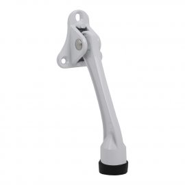 Изображение товара Упор дверной напольный STOPPER-100 WH (белый) козья ножка