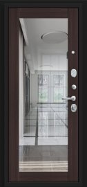 Дополнительное изображение товара Стальная входная дверь Флэт Kale Almon 28/Wenge Veralinga с зеркалом