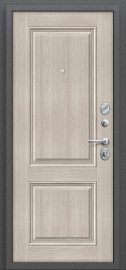 Дополнительное изображение товара Входная дверь Браво Стиль Антик Серебро/Cappuccino Veralinga глухая