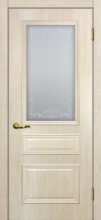Изображение товара Межкомнатная дверь с эко шпоном Мариам Верона-2 Дуб бриош остекленная