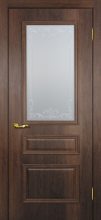 Изображение товара Межкомнатная дверь с эко шпоном Мариам Верона-2 Дуб сан-томе остекленная