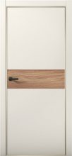 Изображение товара Межкомнатная дверь с экошпоном Aurum Doors Паладий Pd 5 Магнолия Gold Edition Дуб Натуральный