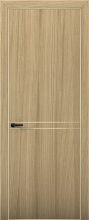 Изображение товара Межкомнатная дверь с экошпоном Aurum Doors Плутоний Pu 9 Дуб Светлый Gold Edition