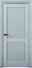 Изображение товара Межкомнатная дверь с экошпоном Aurum Doors Никель Ni 2 Deep Blue