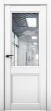 Изображение товара Межкомнатная дверь с экошпоном Aurum Doors Кобальт Co 33 Аляска Прозрачное зеркало