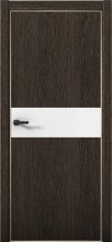 Изображение товара Межкомнатная дверь с экошпоном Aurum Doors Плутоний Pu 5 Дуб Темный Gold Edition Аляска