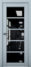 Изображение товара Межкомнатная дверь с экошпоном Aurum Doors Кобальт Co 23 Deep Blue Черный лакобель