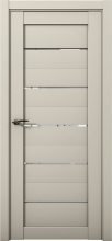 Изображение товара Межкомнатная дверь с экошпоном Aurum Doors Кобальт Co 1 Силк грей Зеркало