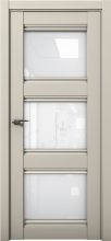 Изображение товара Межкомнатная дверь с экошпоном Aurum Doors Кобальт Co 24 Силк грей Белый лакобель